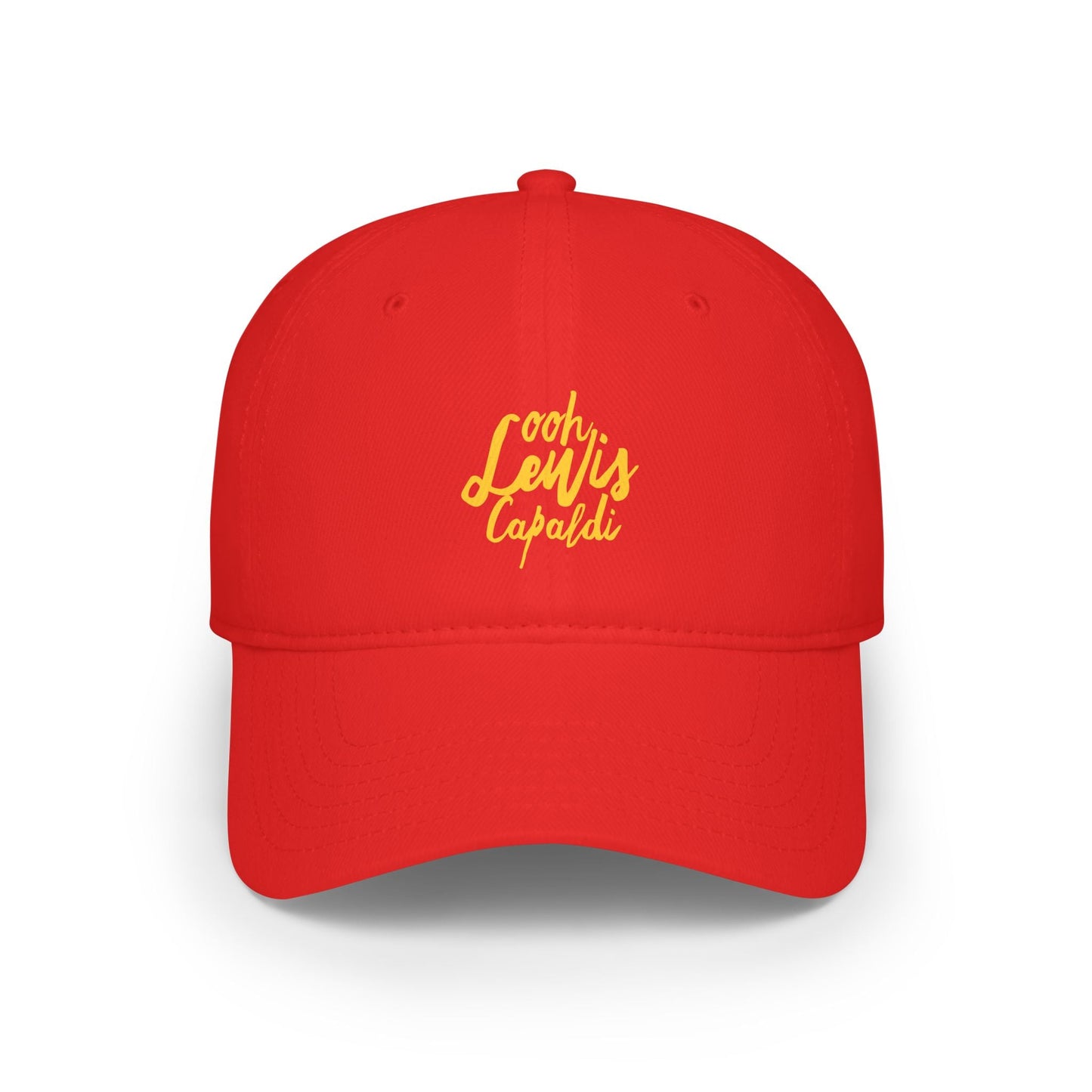 Lewis Capaldi Low Profile Baseball Hat - Ooh Lewis Capaldi