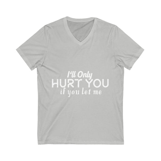 Lewis Capaldi Unisex Jersey Short Sleeve V-Neck Tee - Lyrics