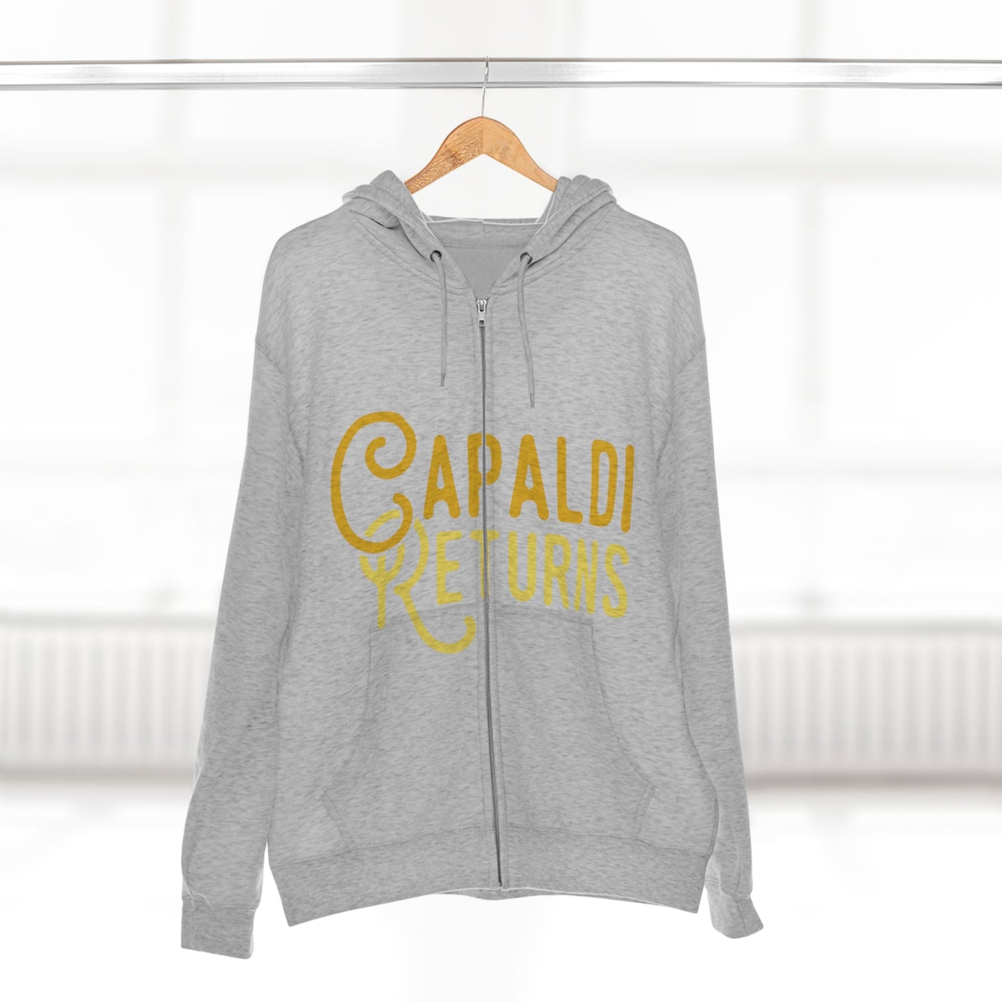 Lewis Capaldi Unisex Zip Hoodie - Capaldi Returns