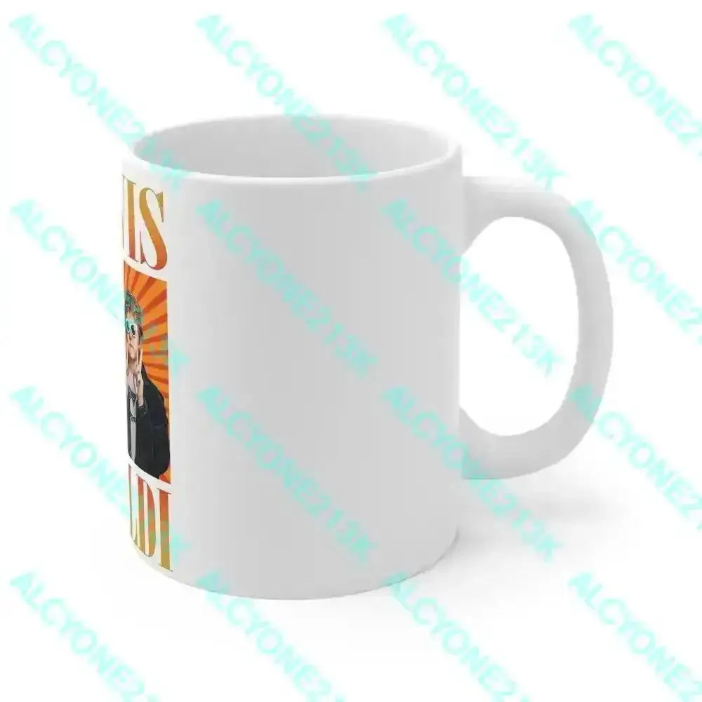 11oz White Ceramic Mug with Orca Coating - Perfect Gift for Coffee Lovers - Alcyone213k - 