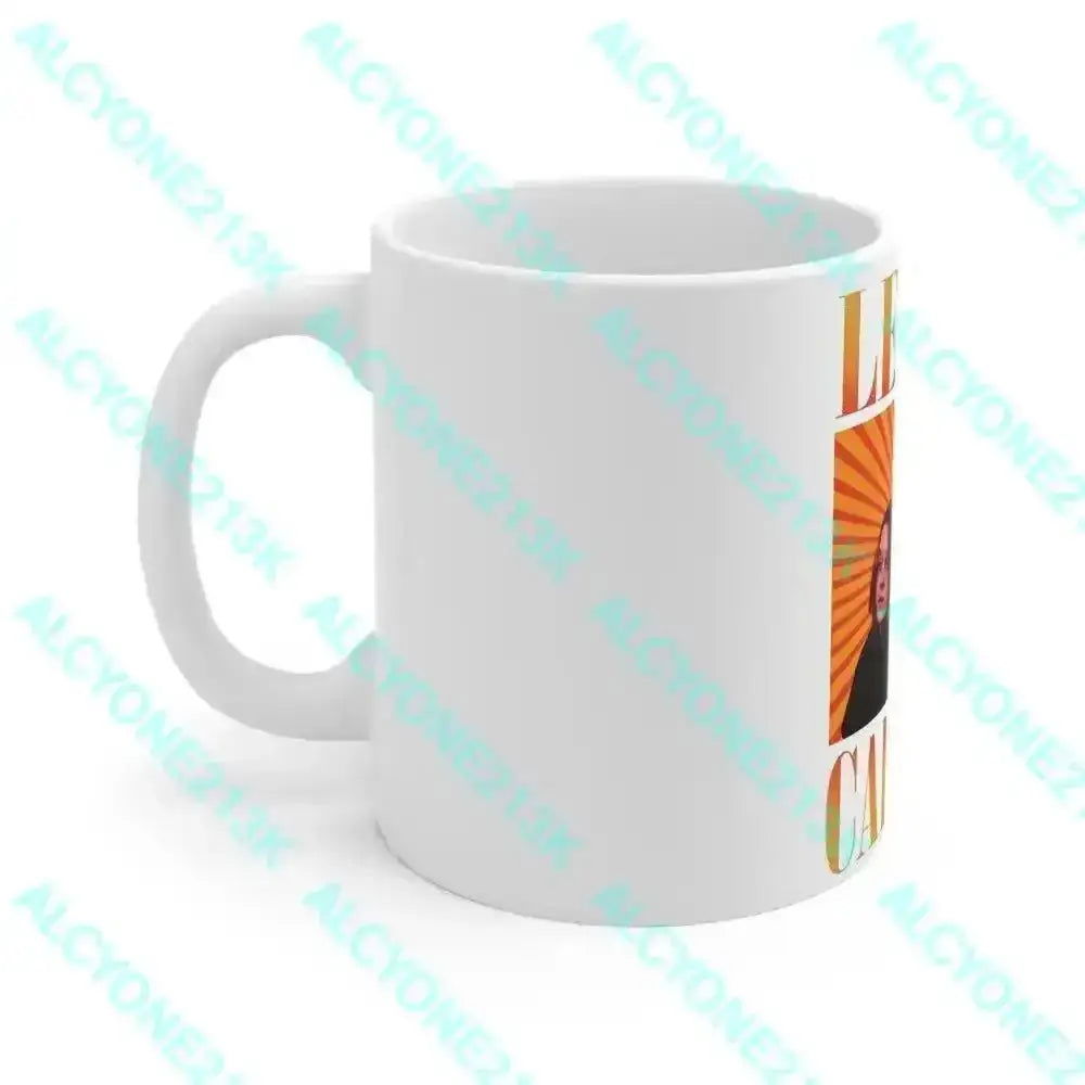 11oz White Ceramic Mug with Orca Coating - Perfect Gift for Coffee Lovers - Alcyone213k - 