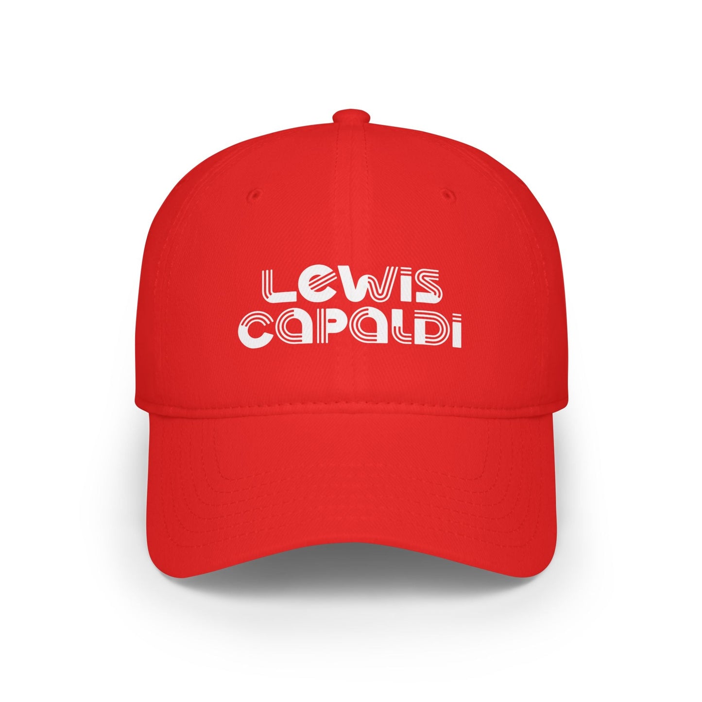 Lewis Capaldi Low Profile Baseball Hat - Writing