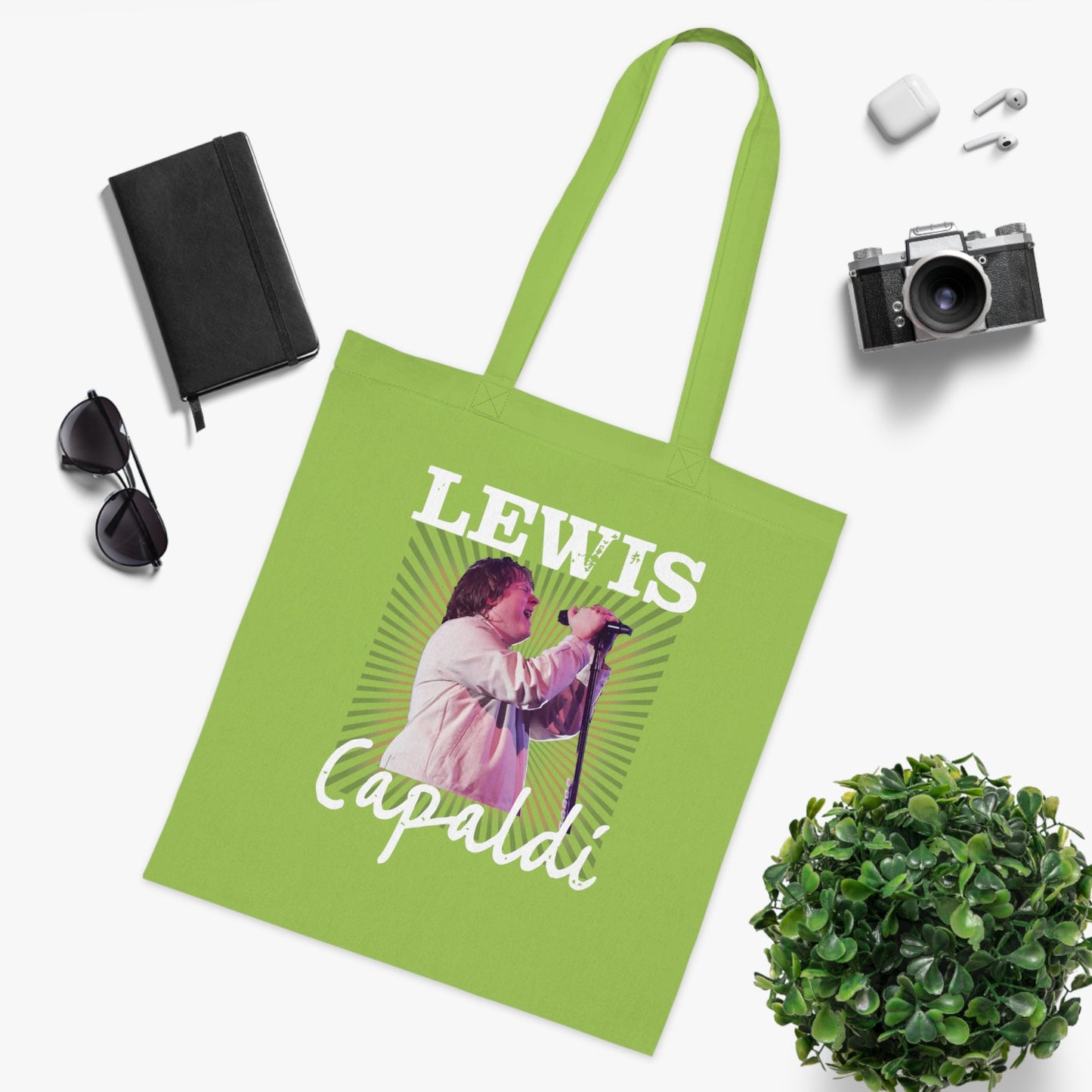 Lewis Capaldi Cotton Tote Bag - Graphic