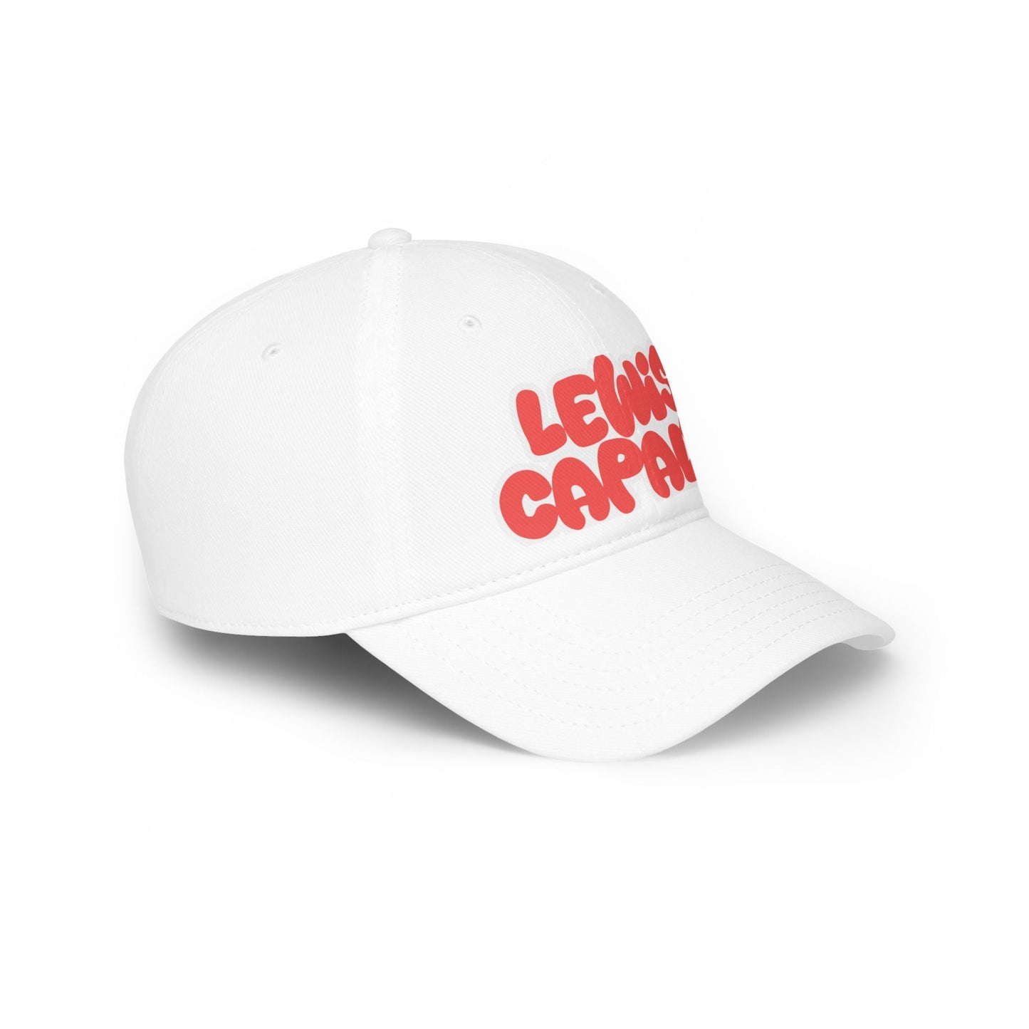 Lewis Capaldi Low Profile Baseball Hat - Writing