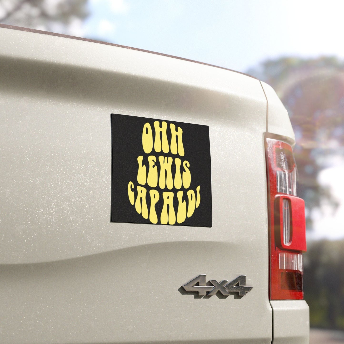 Lewis Capaldi Car Magnets - Ooh Lewis Capaldi