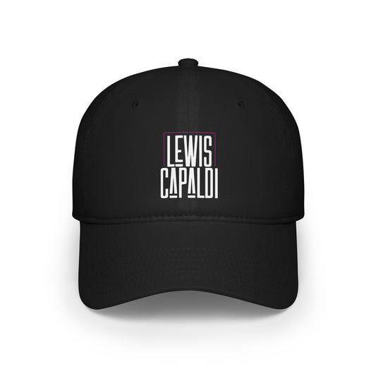 Lewis Capaldi Low Profile Baseball Hat - Writing