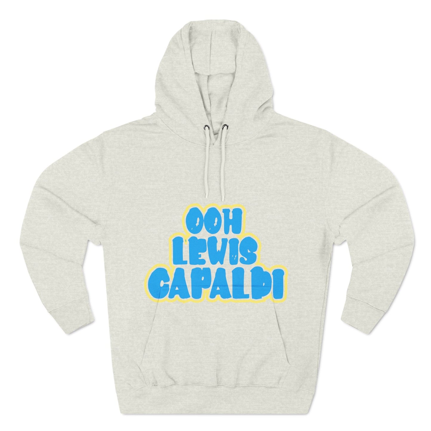 Lewis Capaldi Three-Panel Fleece Hoodie - Ooh Lewis Capaldi