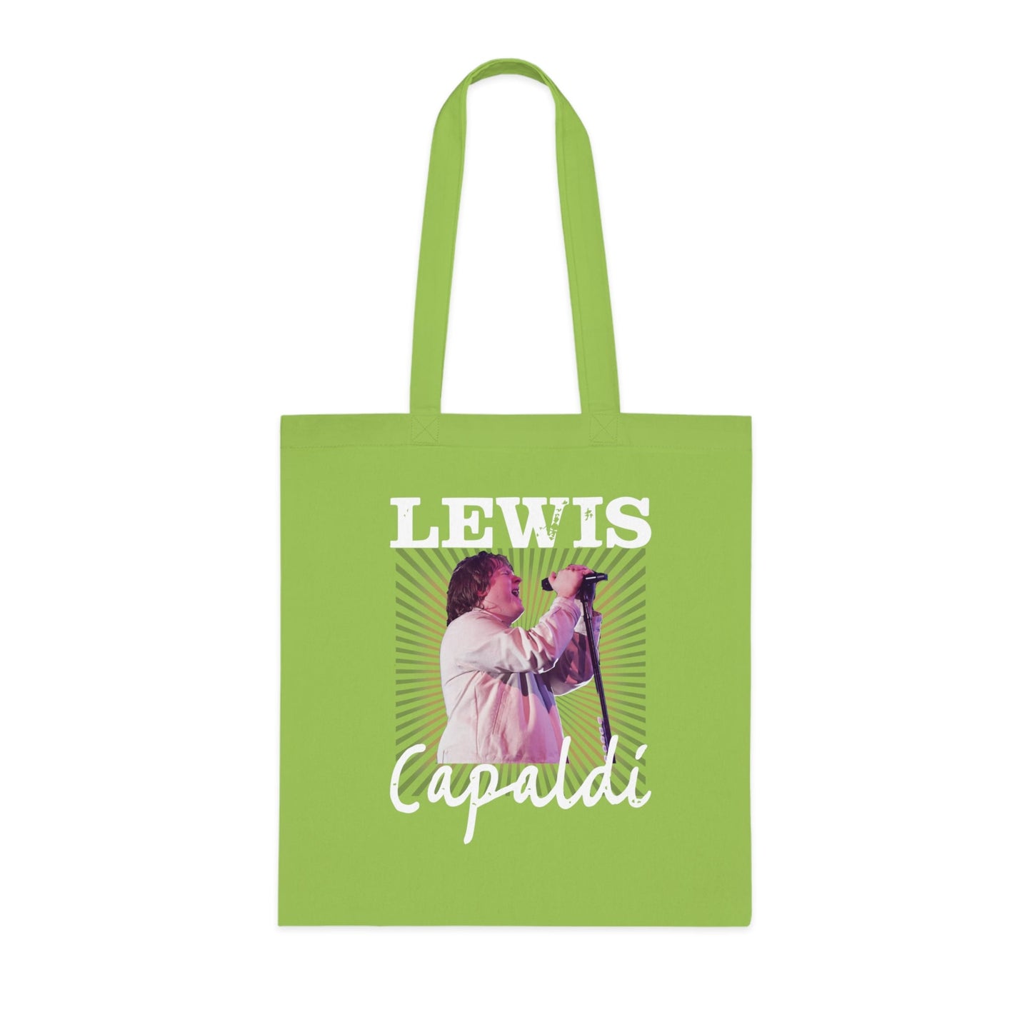 Lewis Capaldi Cotton Tote Bag - Graphic