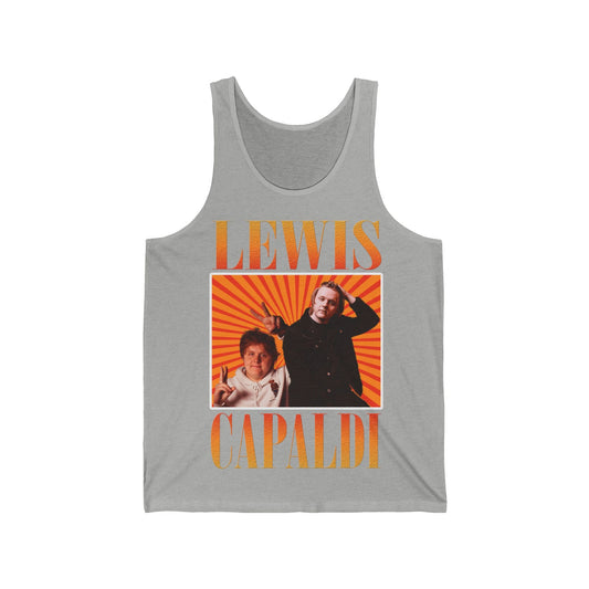 Lewis Capaldi Unisex Jersey Tank Top - Graphic