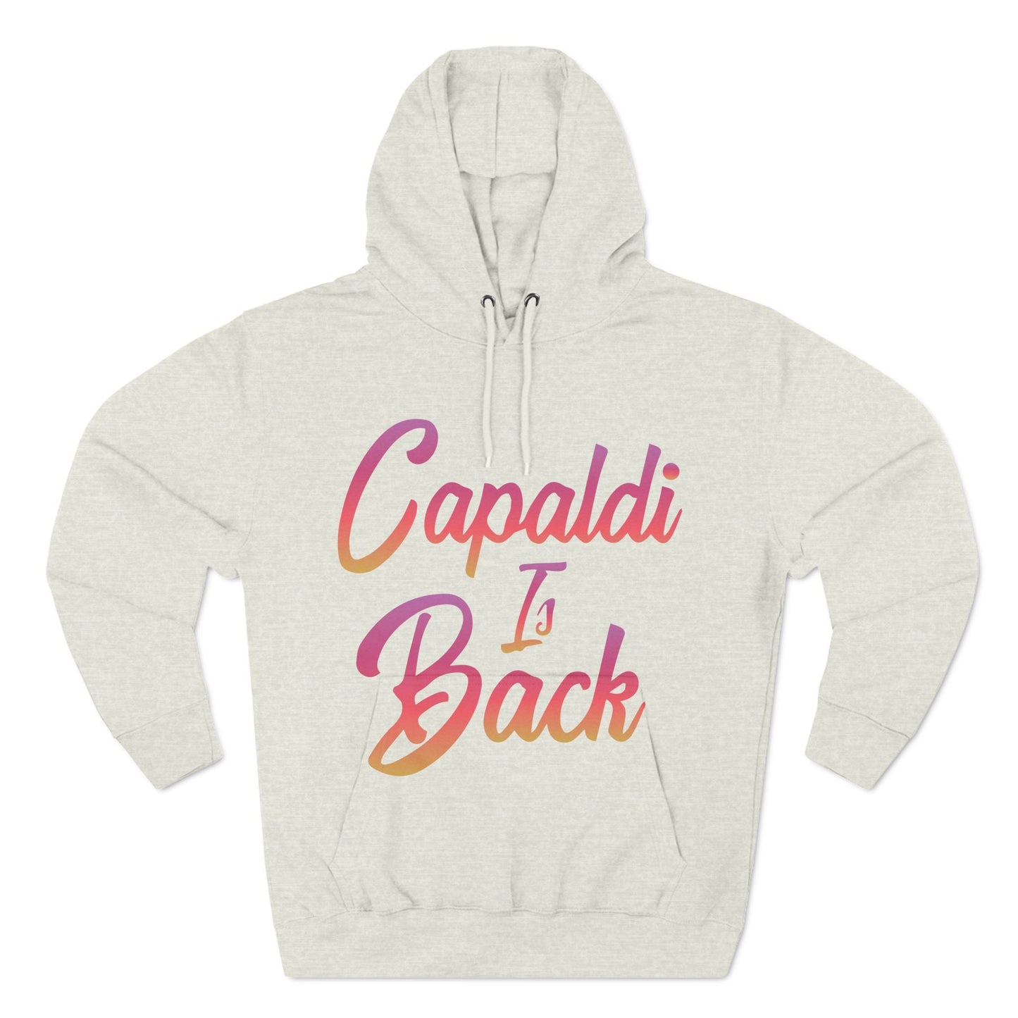 Lewis Capaldi Three-Panel Fleece Hoodie - Capaldi is back