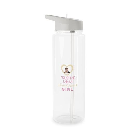 Lewis Capaldi Water Bottle - Trust me I am a Lewis Capaldi girl