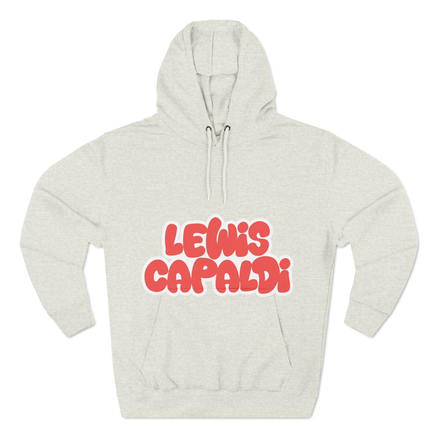 Lewis Capaldi Three-Panel Fleece Hoodie - Writing