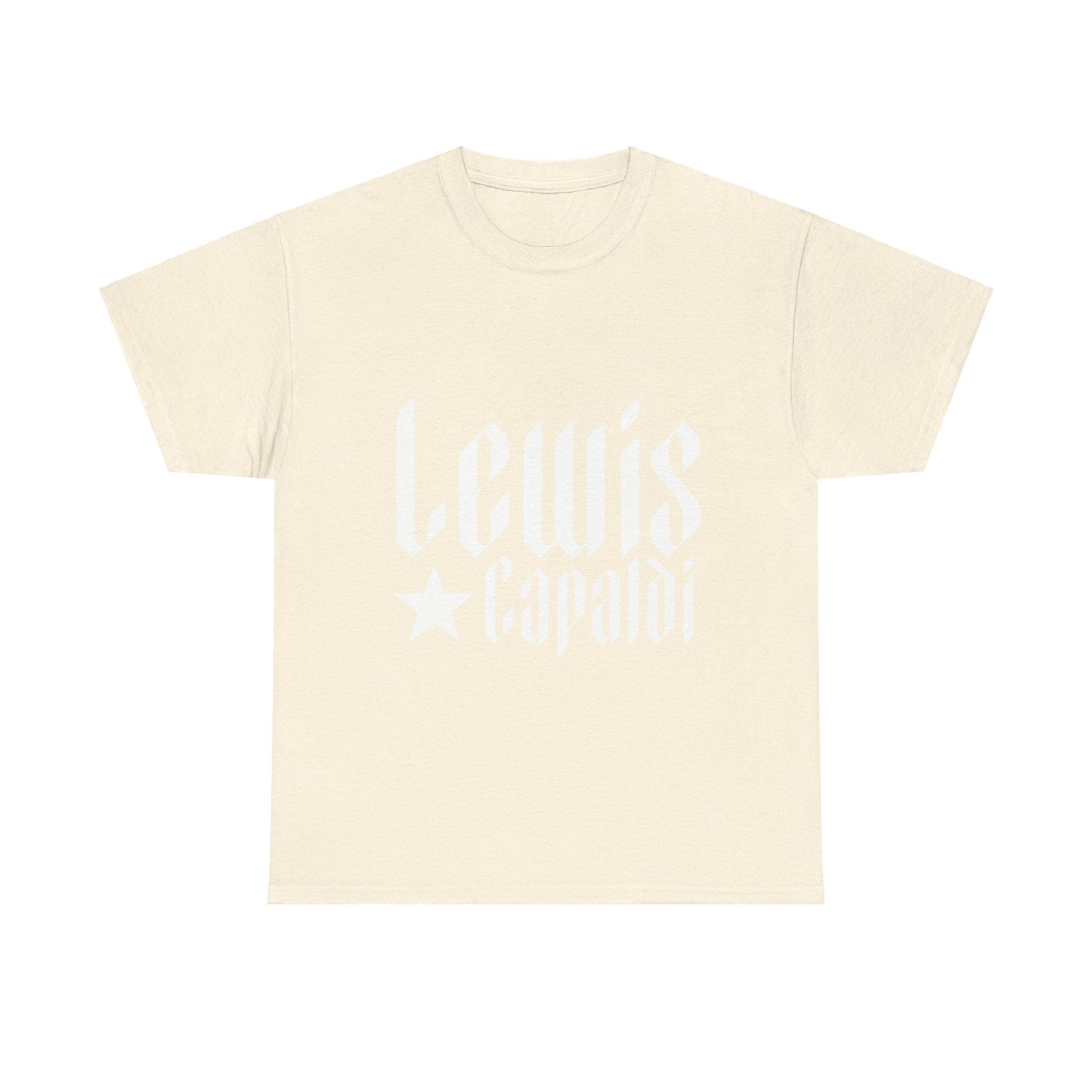 Lewis Capaldi Unisex Heavy Cotton Tee - Writing