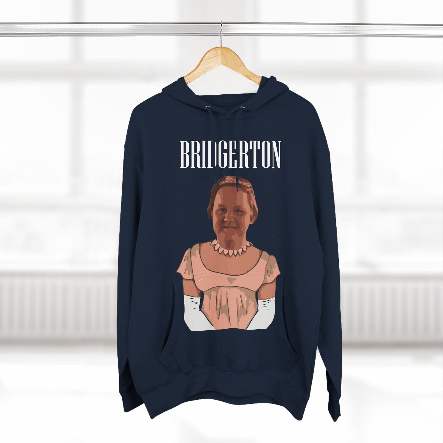 Lewis Capaldi Three-Panel Fleece Hoodie - Bridgerton