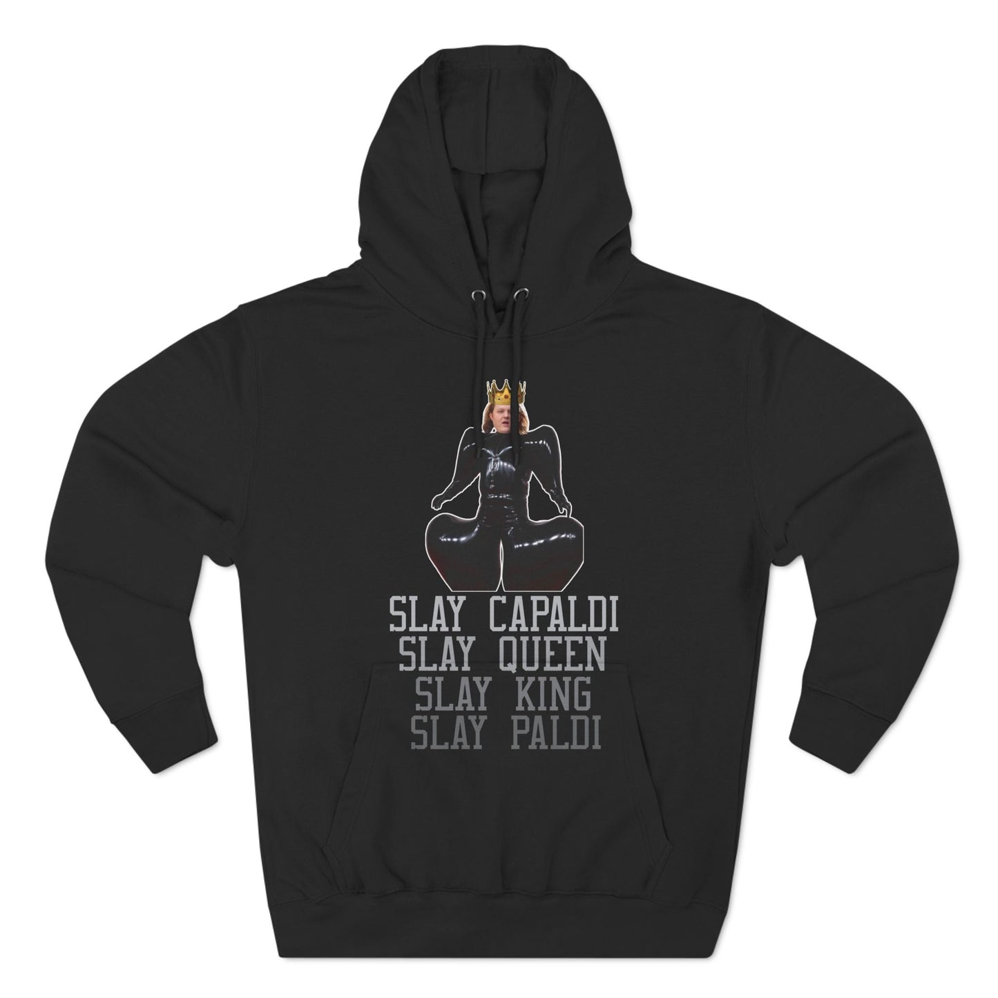 Lewis Capaldi Three-Panel Fleece Hoodie - Slay Capaldi