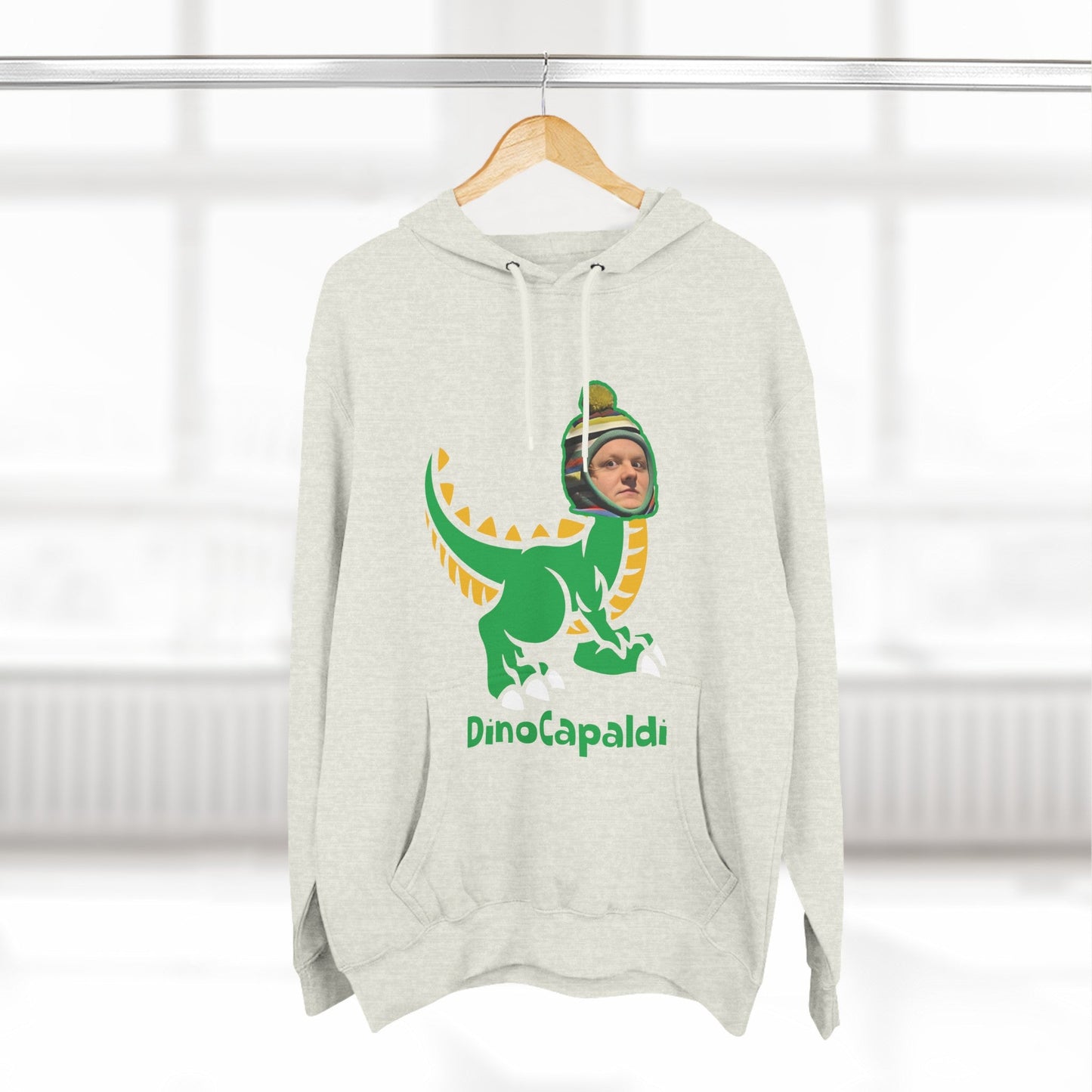 Lewis Capaldi Three-Panel Fleece Hoodie - Dino Capaldi