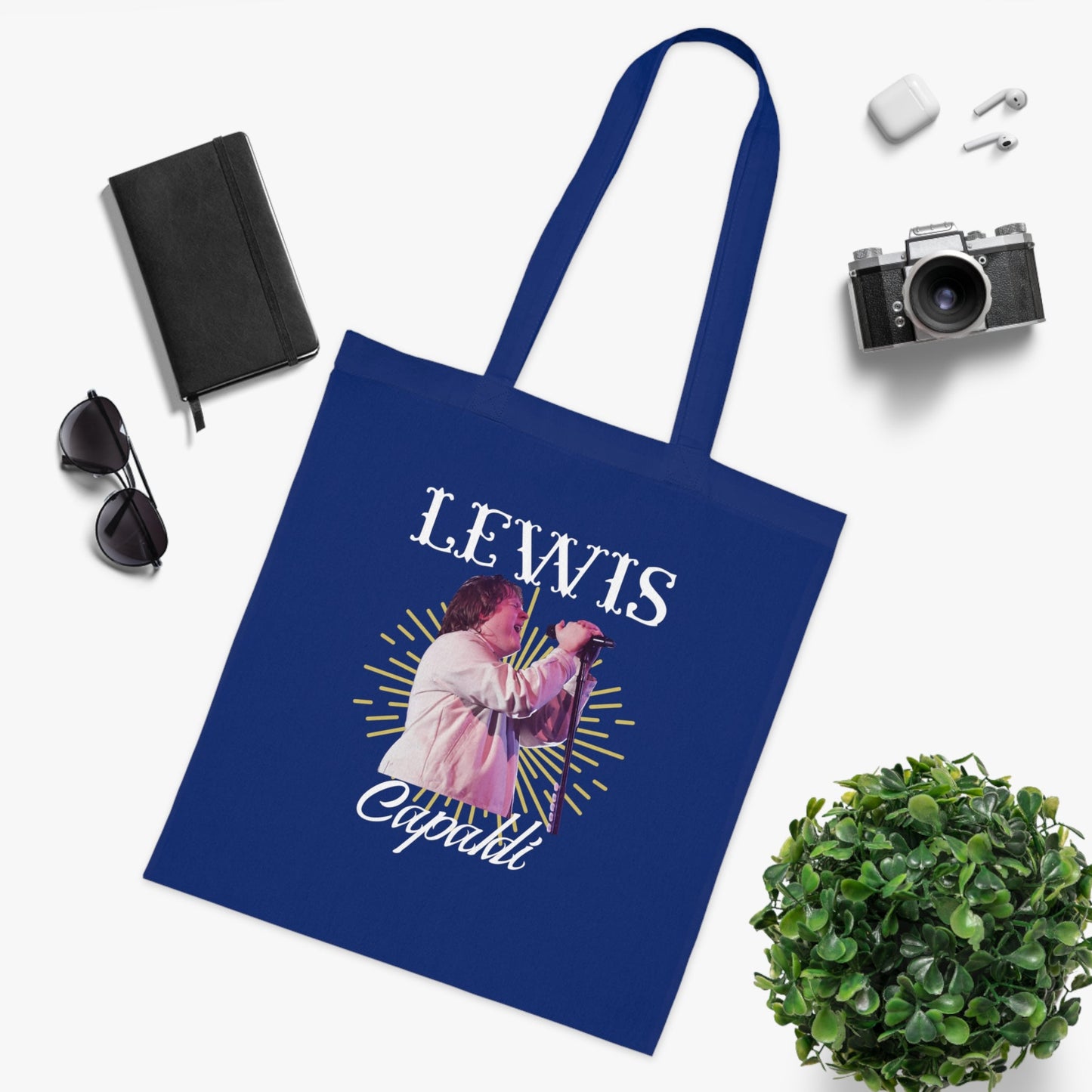 Lewis Capaldi Cotton Tote Bag - Graphic