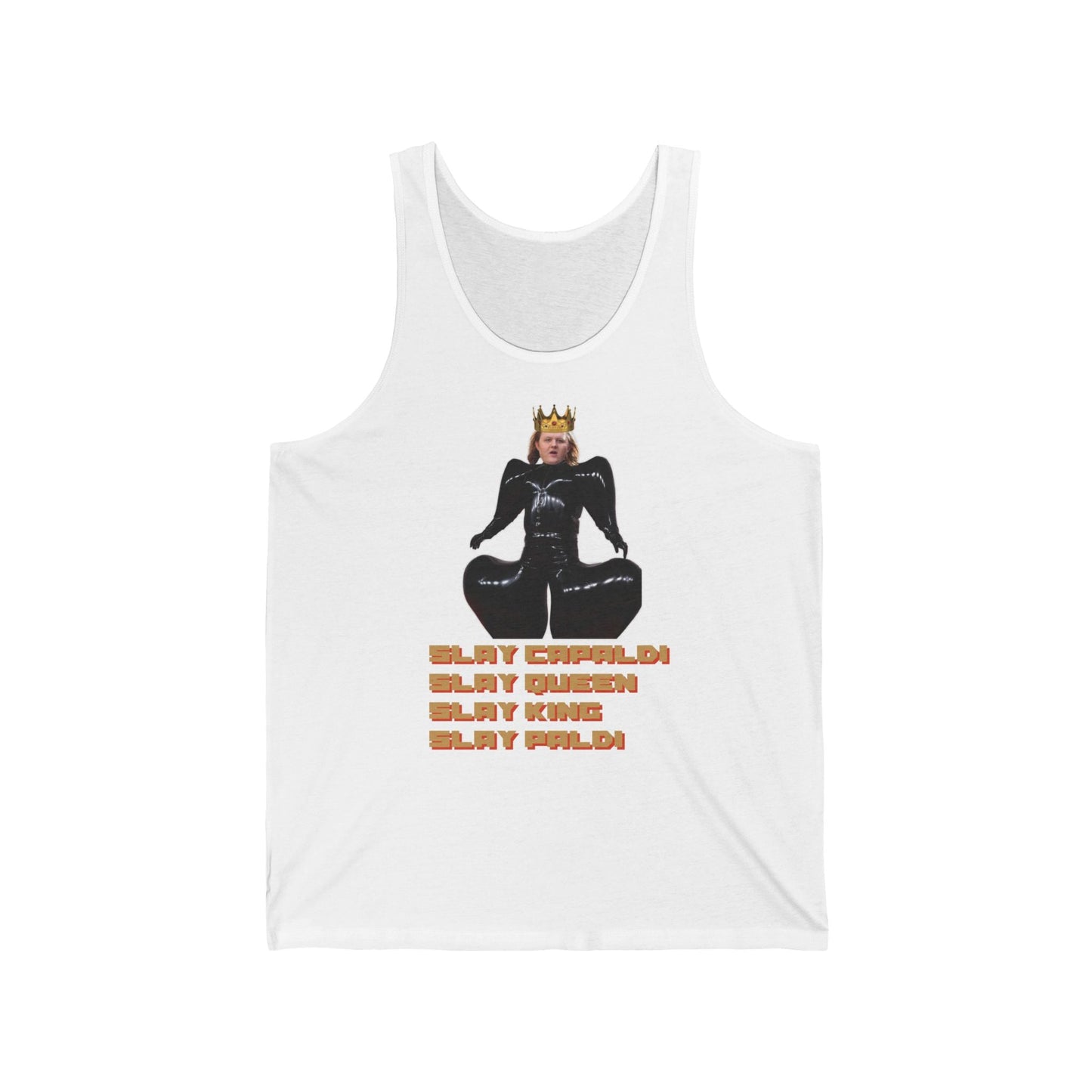 Lewis Capaldi Unisex Jersey Tank Top  - Slay Capaldi