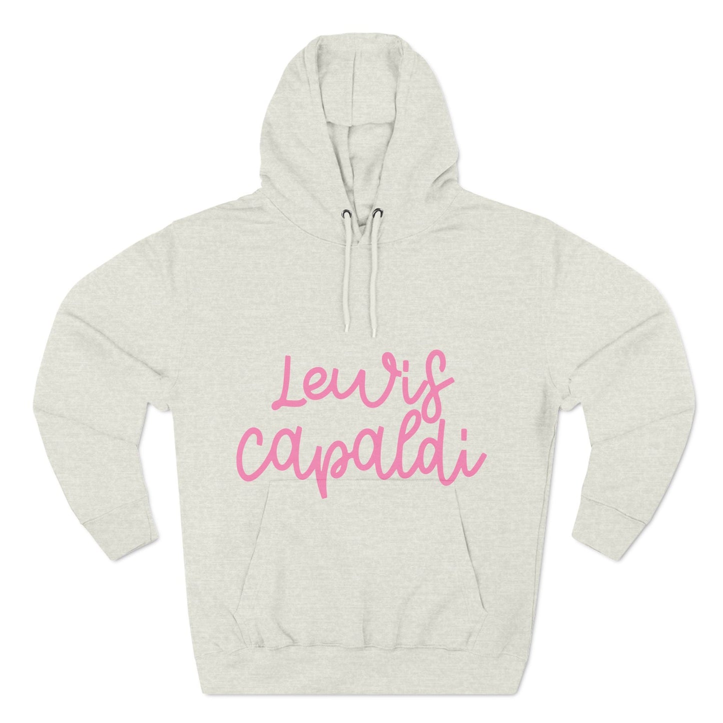 Lewis Capaldi Three-Panel Fleece Hoodie - Writing