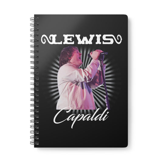 Lewis Capaldi Softcover Notebook - A5 Wire-Bound