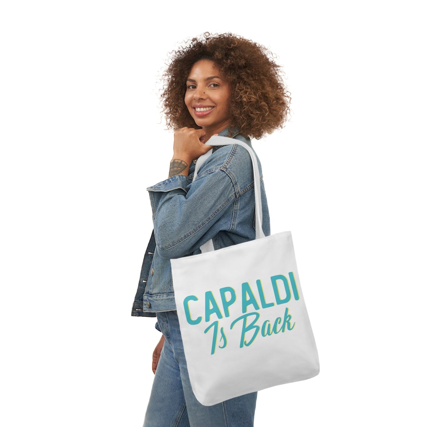 Lewis Capaldi Canvas Tote Bag - Capaldi is back