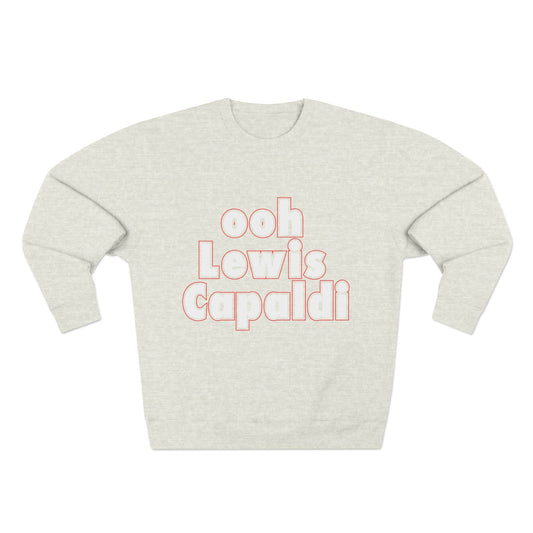 Lewis Capaldi Unisex Crewneck Sweatshirt - Ooh Lewis Capaldi