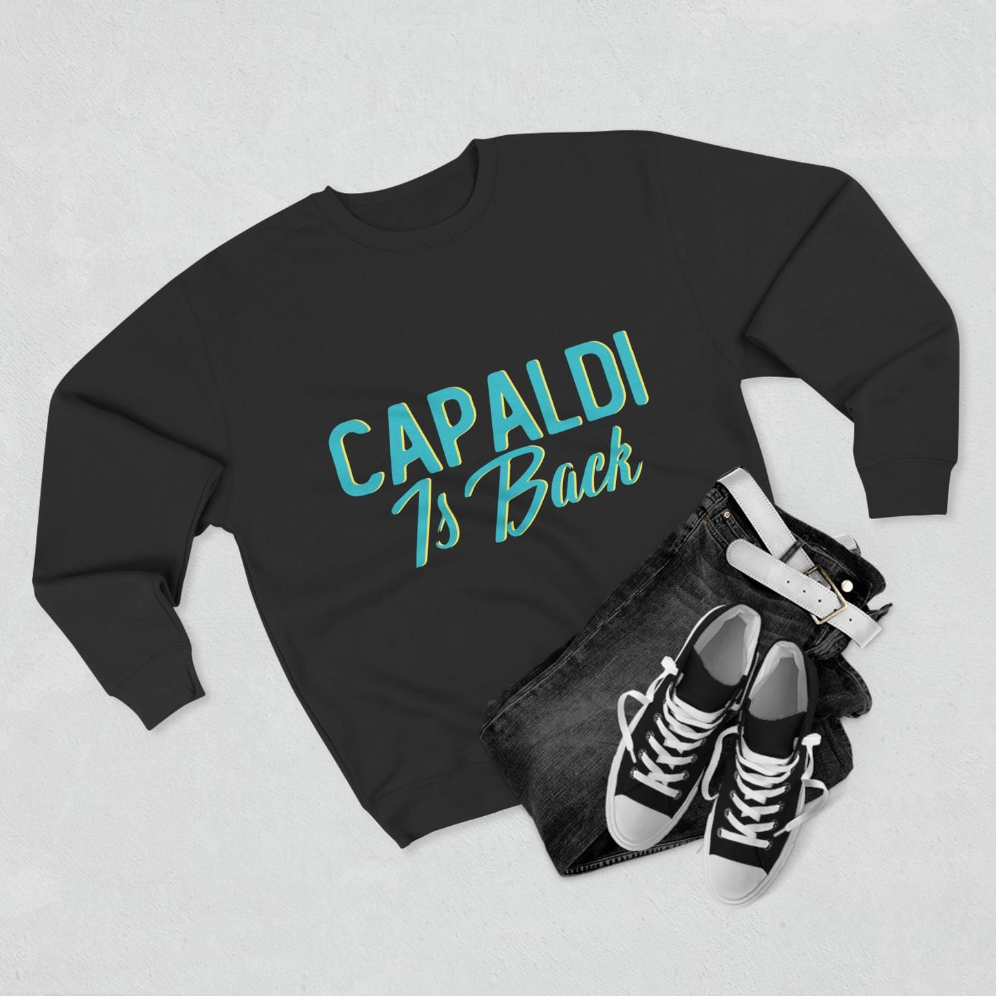 Lewis Capaldi Unisex Crewneck Sweatshirt - Capaldi Is Back