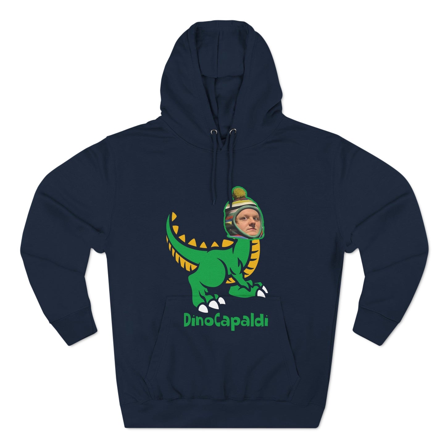 Lewis Capaldi Three-Panel Fleece Hoodie - Dino Capaldi