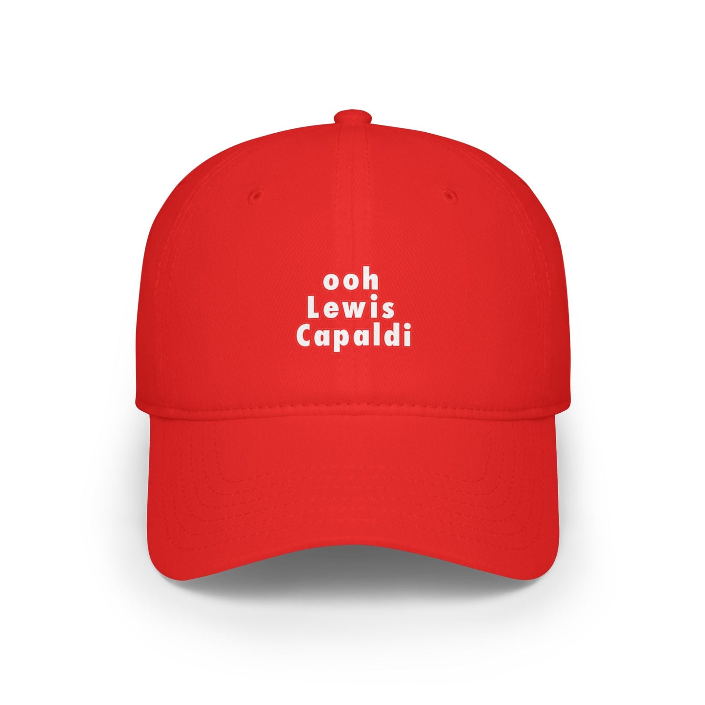 Lewis Capaldi Low Profile Baseball Hat - Ooh Lewis Capaldi