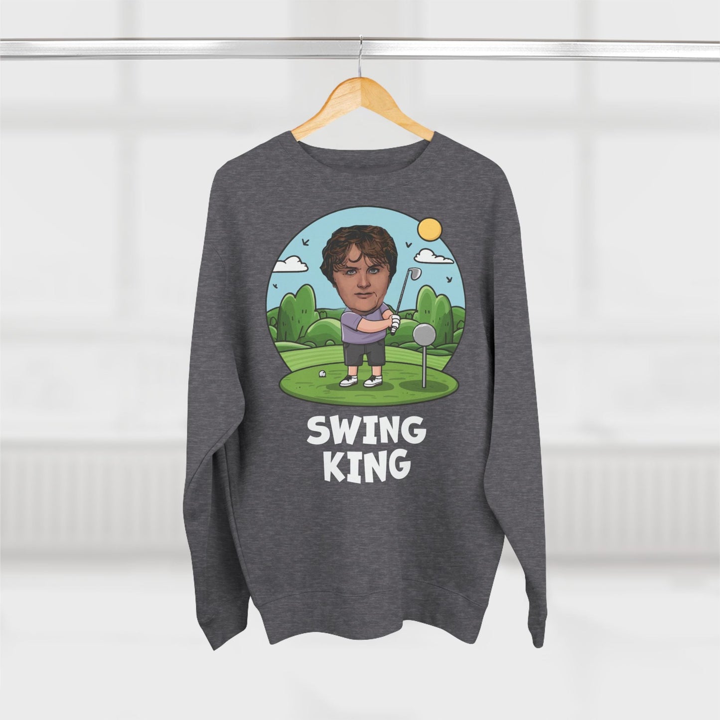 Lewis Capaldi Unisex Crewneck Sweatshirt - Golfing