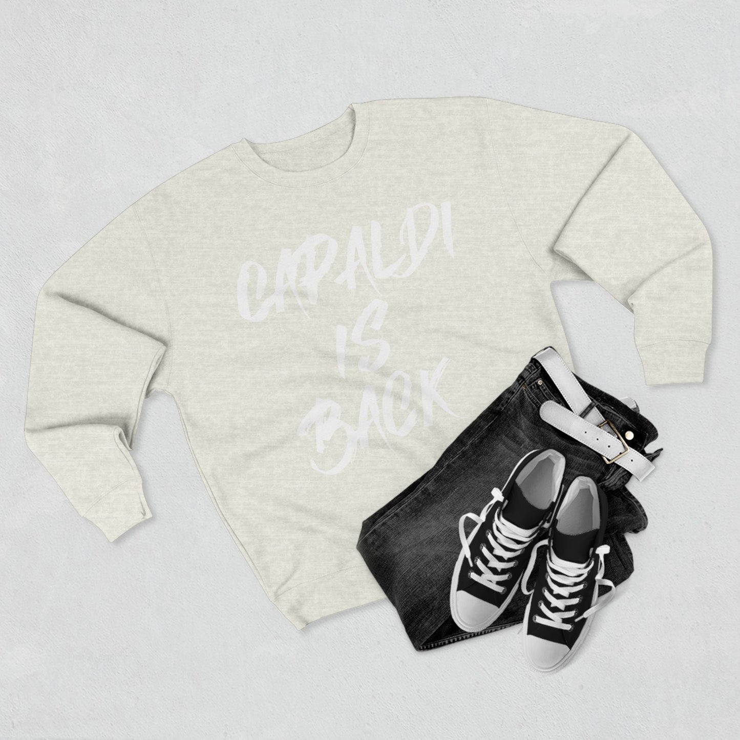 Lewis Capaldi Unisex Crewneck Sweatshirt - Capaldi Is Back