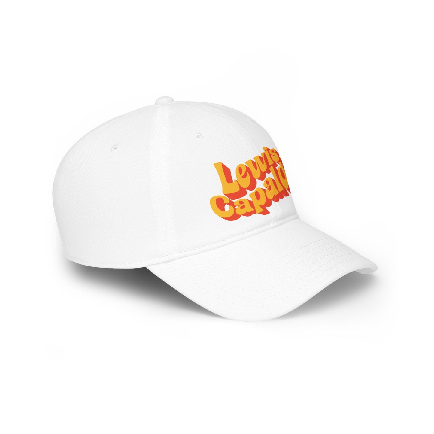 Lewis Capaldi Low Profile Baseball Hat - Writing