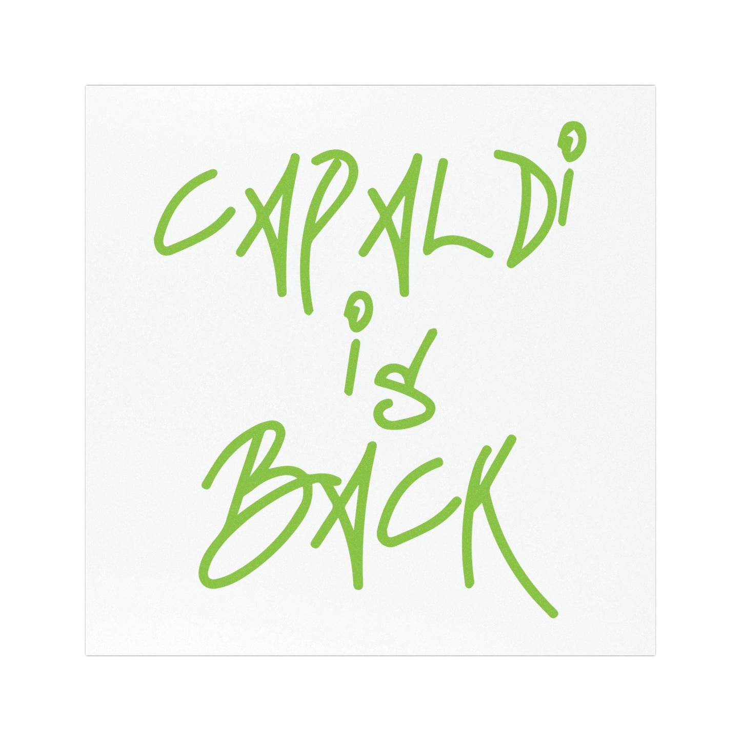 Lewis Capaldi Car Magnets - Capaldi is back