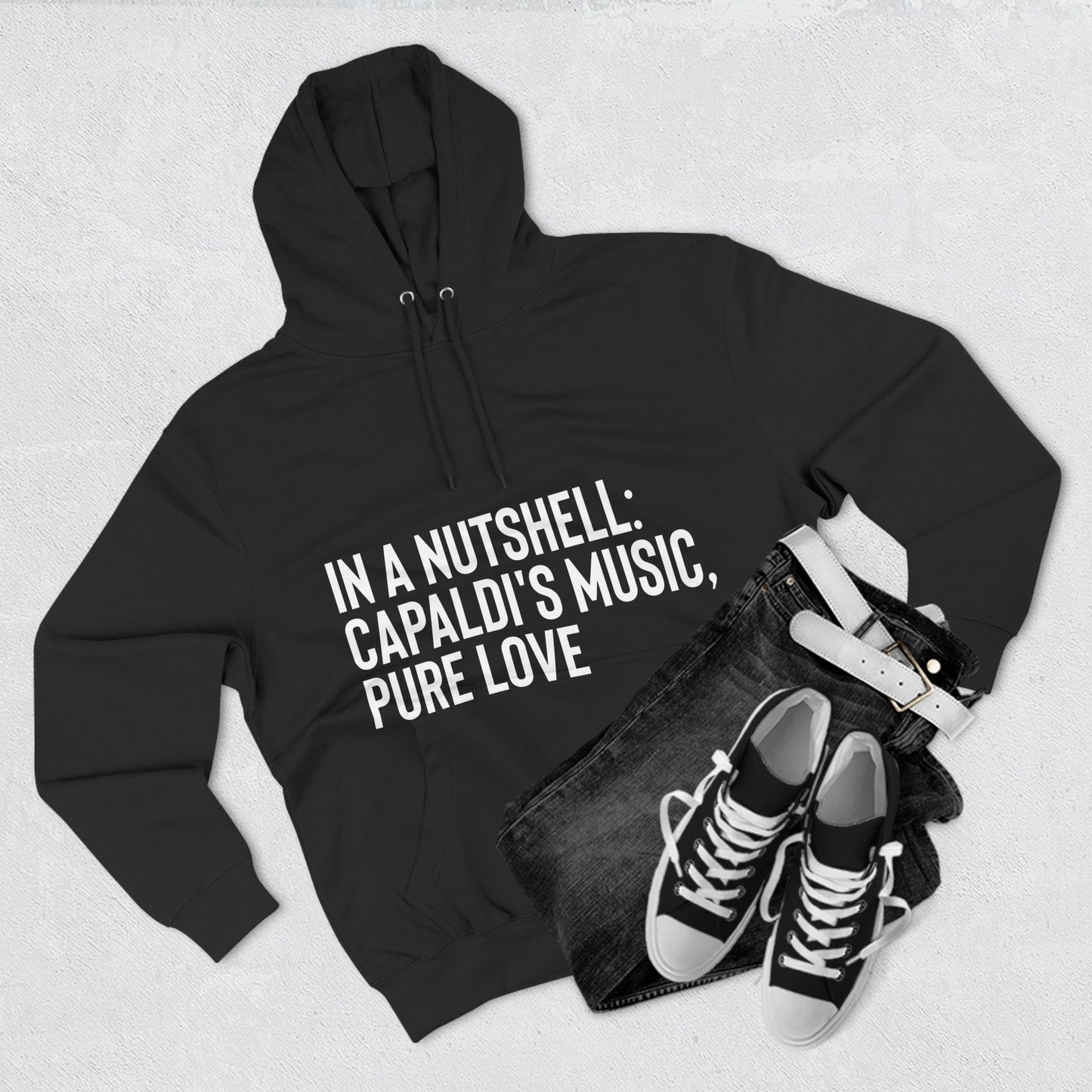 Lewis Capaldi Three-Panel Fleece Hoodie - In a nutshell