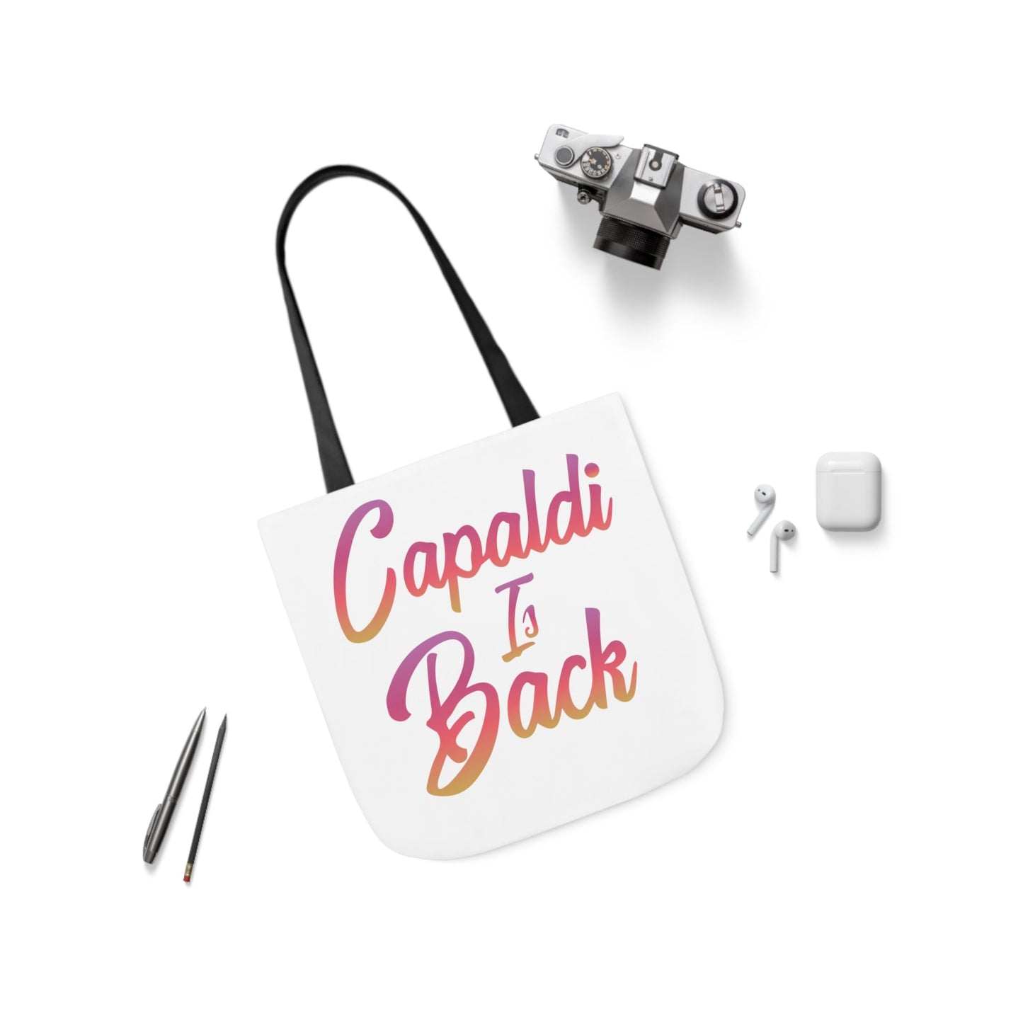 Lewis Capaldi Canvas Tote Bag - Capaldi is back