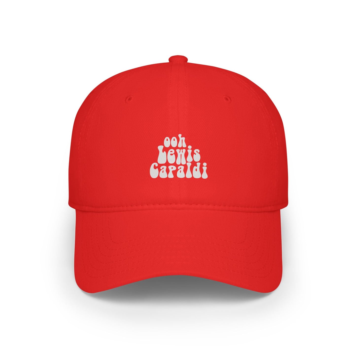 Lewis Capaldi Low Profile Baseball Hat - Ooh Lewis Capaldi