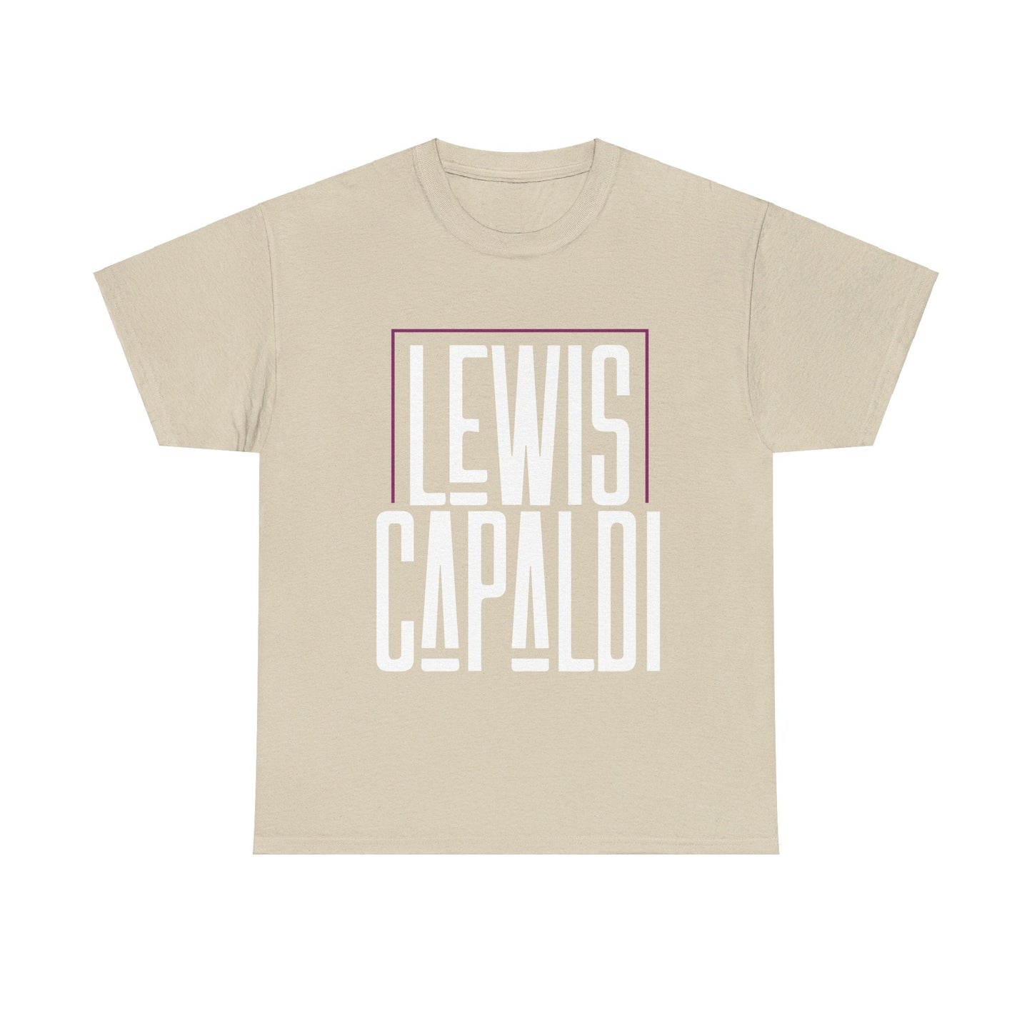 Lewis Capaldi Unisex Heavy Cotton Tee - Writing