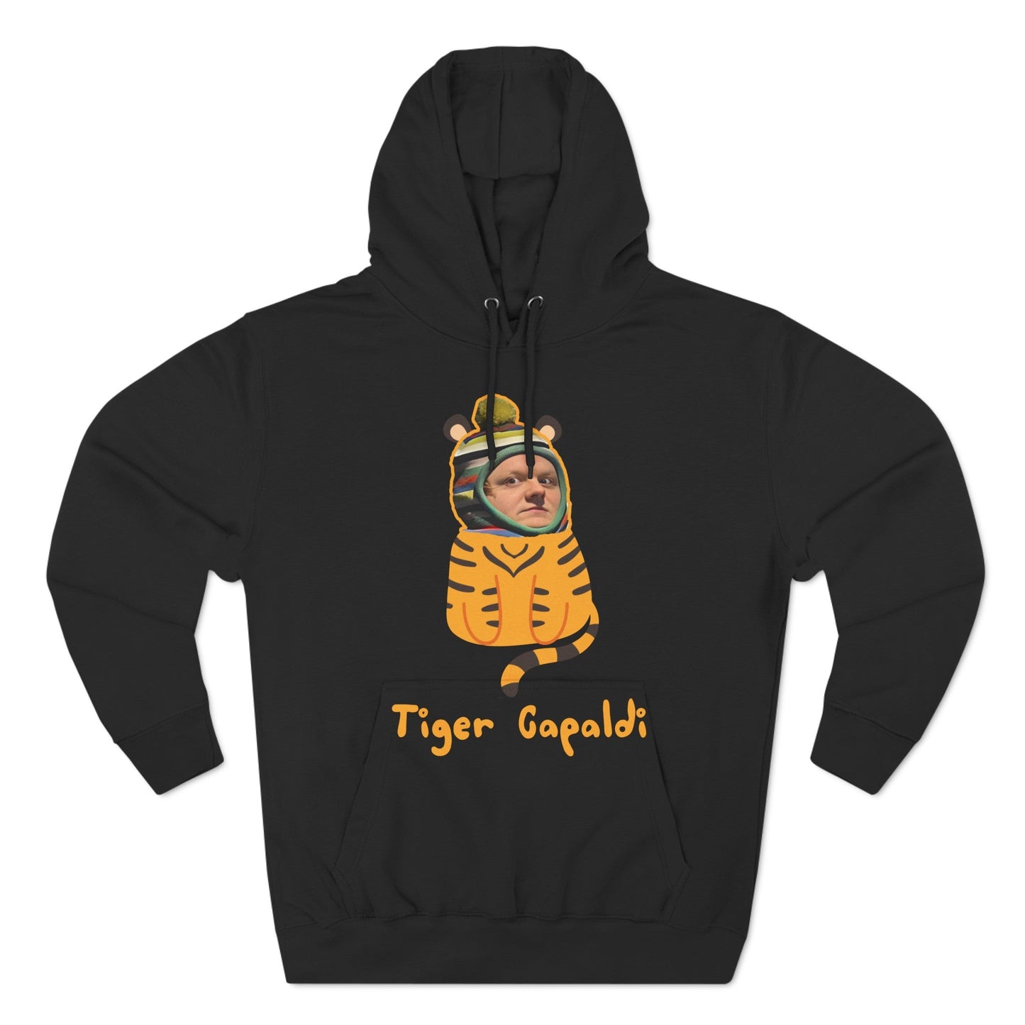 Lewis Capaldi Three-Panel Fleece Hoodie - Tiger Capaldi