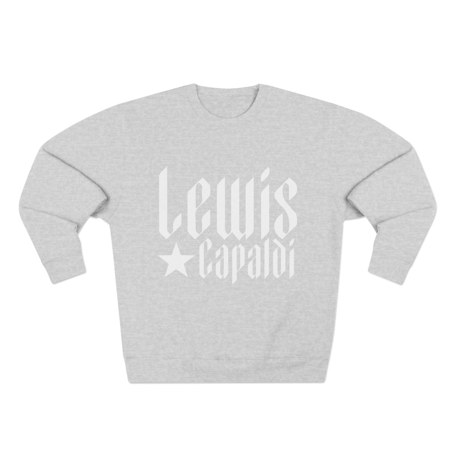 Lewis Capaldi Unisex Crewneck Sweatshirt - Writing