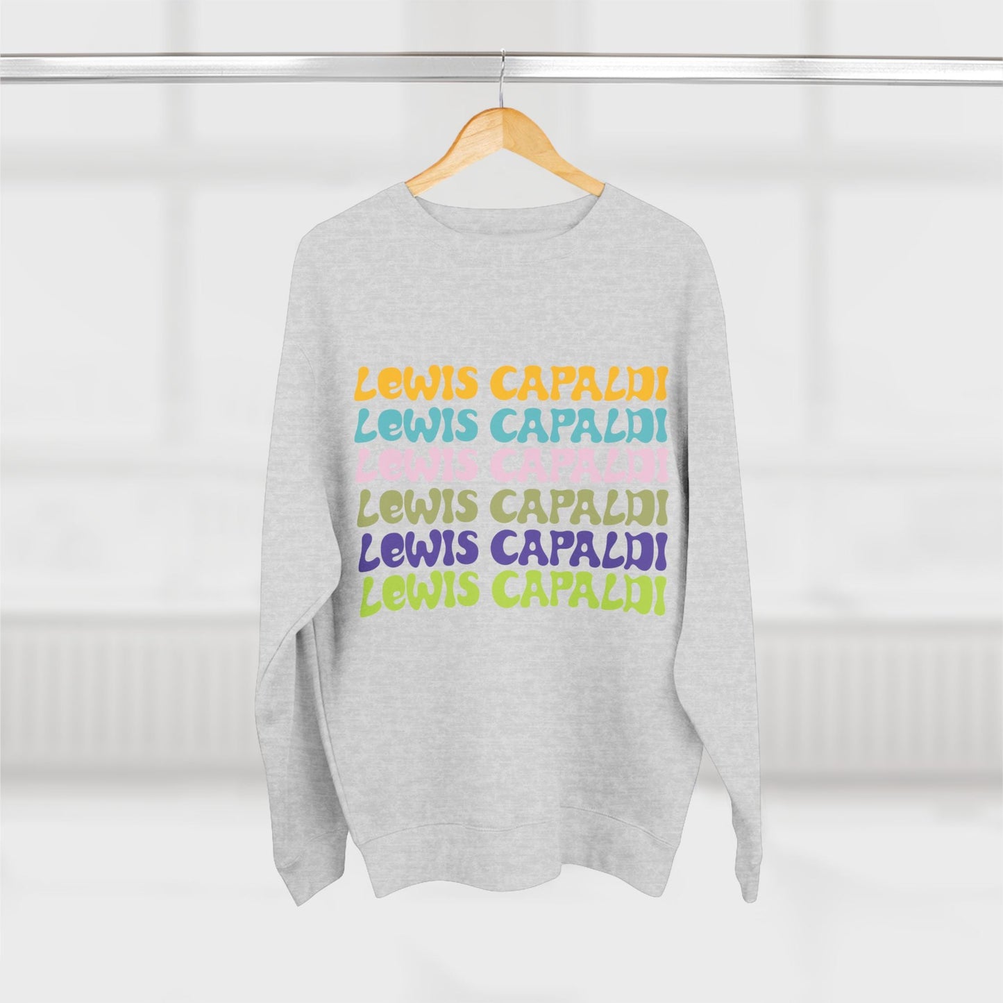 Lewis Capaldi Unisex Crewneck Sweatshirt - Writing