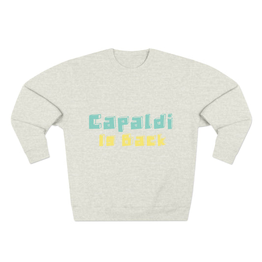 Lewis Capaldi Unisex Crewneck Sweatshirt - Capaldi Is Back