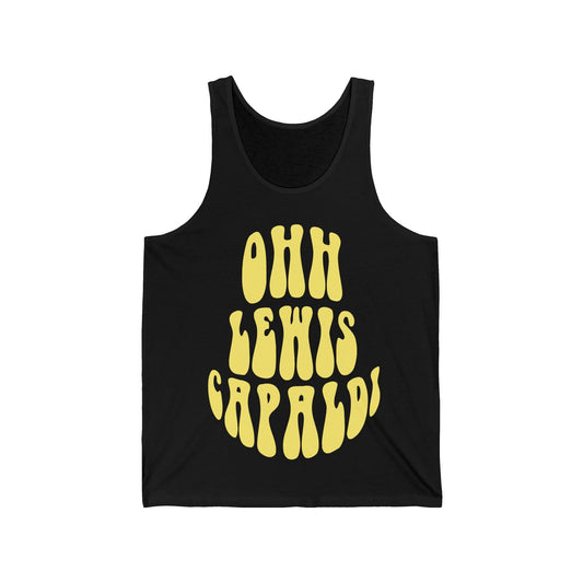 Lewis Capaldi Unisex Jersey Tank Top - Ooh Lewis Capaldi