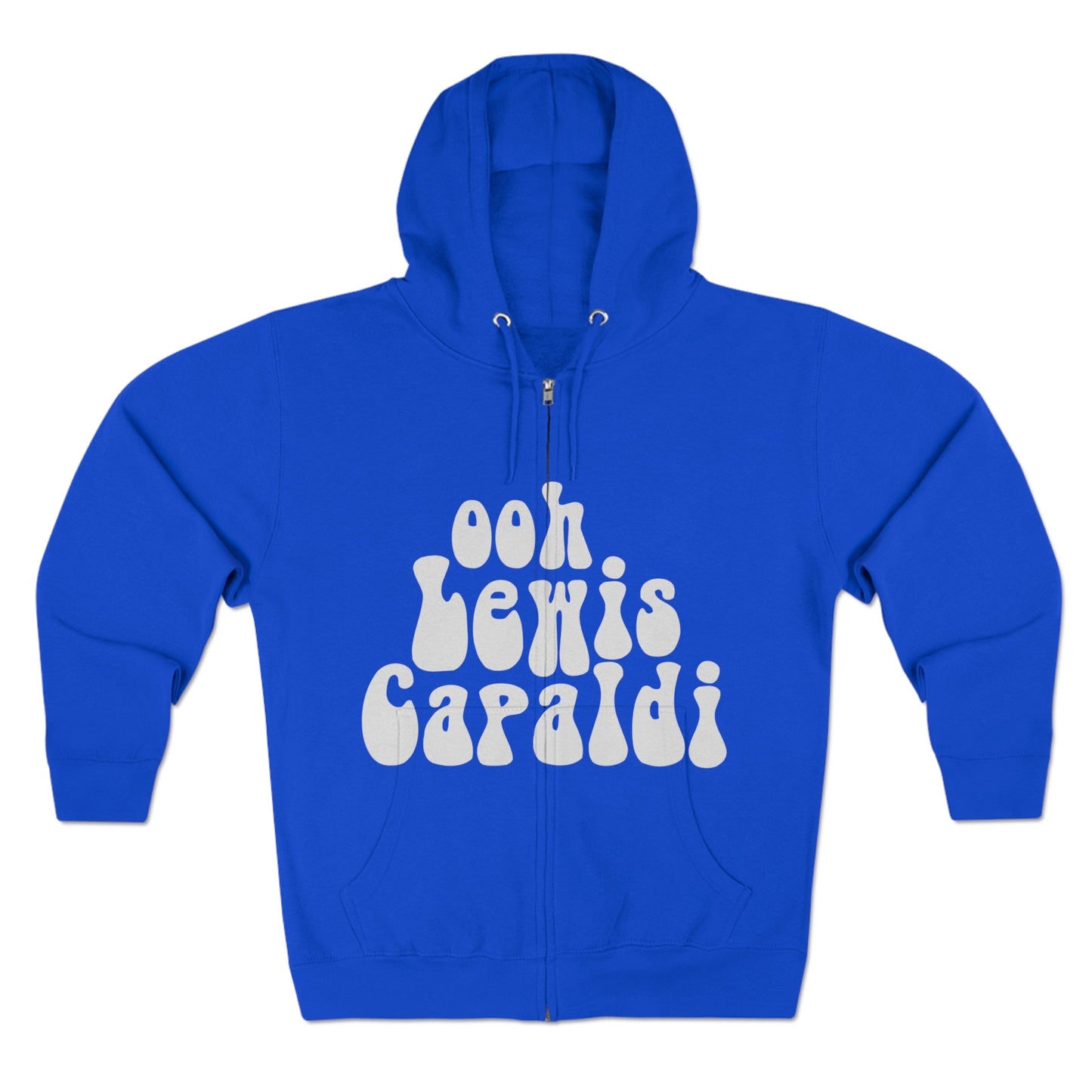 Lewis Capaldi Unisex Zip Hoodie - Ooh Lewis Capaldi