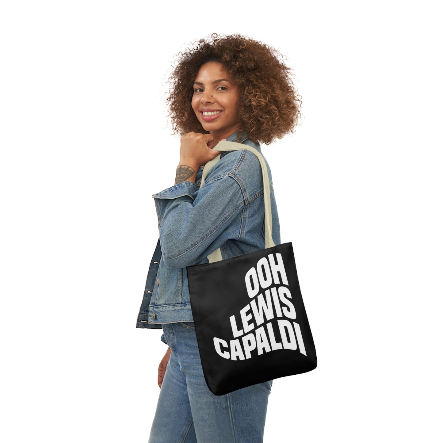 Lewis Capaldi Canvas Tote Bag - Ooh Lewis Capaldi