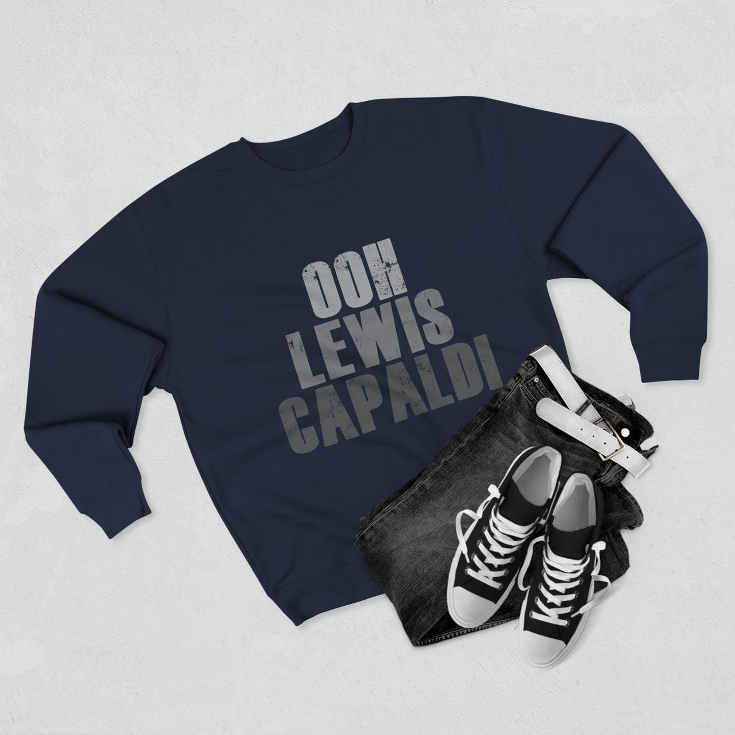 Lewis Capaldi Unisex Crewneck Sweatshirt - Ooh Lewis Capaldi