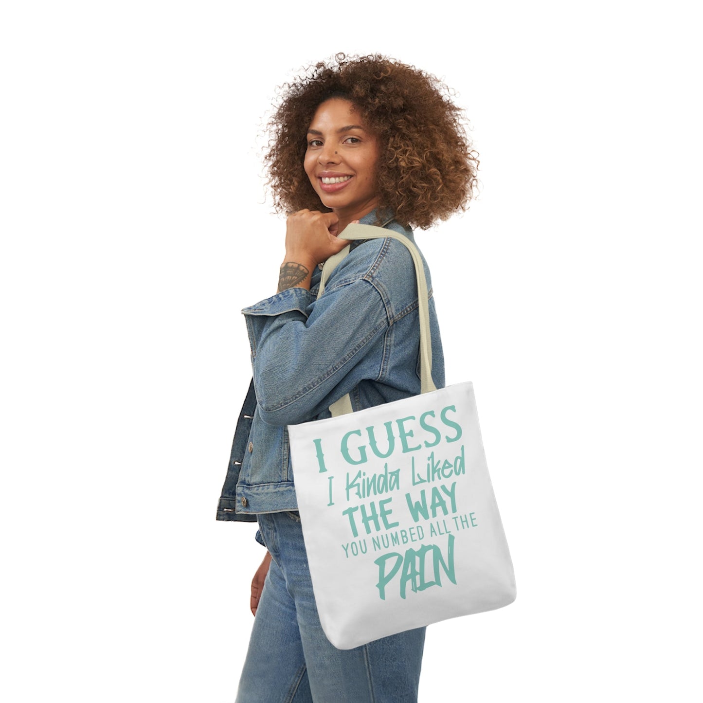 Lewis Capaldi Canvas Tote Bag - Lyrics