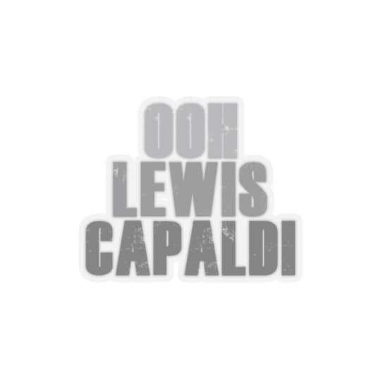 Lewis Capaldi Kiss-Cut Stickers - Ooh Lewis Capaldi