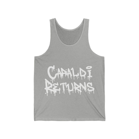 Lewis Capaldi Unisex Jersey Tank Top - Capaldi Returns