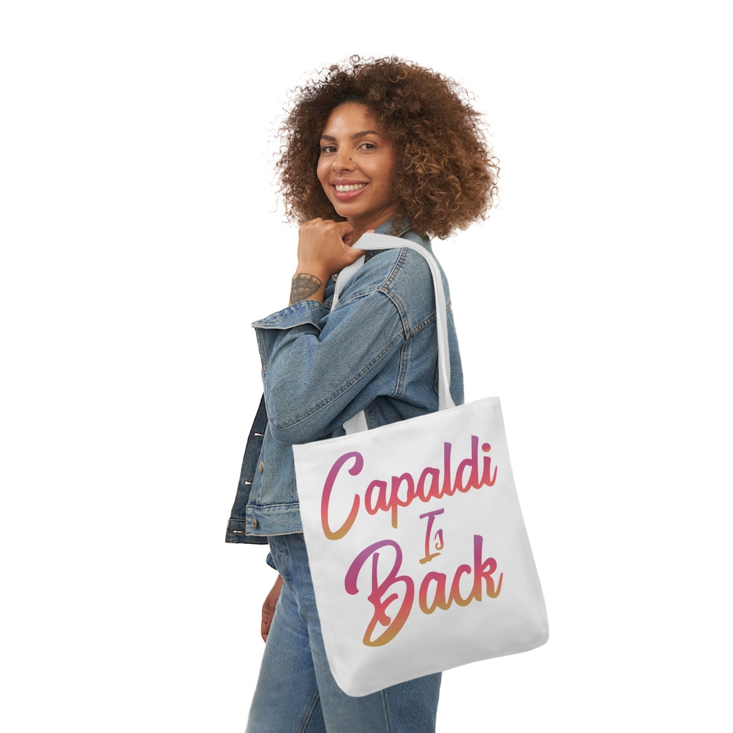 Lewis Capaldi Canvas Tote Bag - Capaldi is back