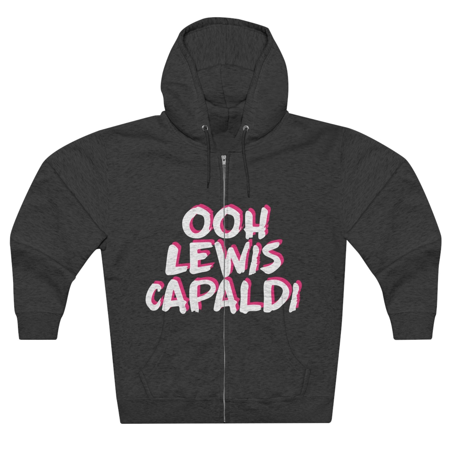 Lewis Capaldi Unisex Zip Hoodie - Ooh Lewis Capaldi